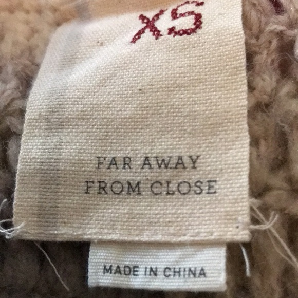 Anthropologie Far Away From Close Altiplano Tunic Sweater - Picture 4 of 6